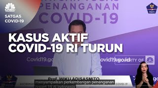 PPKM Mulai Menunjukan Hasil, Kasus Aktif Covid-19 RI Turun!
