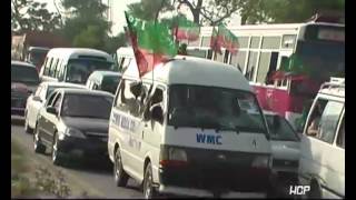 PTI tsunami hits Liaqat Bagh Rawalpindi ! Watch HCP special coverage of PTI Jalsa on May 27th,2012