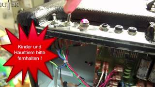 Bias einstellen Fender Hot Rod Deluxe / Deville