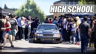 I Take my Skyline GT-R to my Last Day of High School