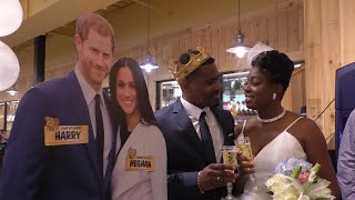 Grocery Store Throws Royal Wedding-Themed Nuptials for New York Couple
