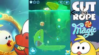 Cut the Rope Magic- Mistery Cave (All 3 Stars) Level 4-2 Gameplay/Walkthrough