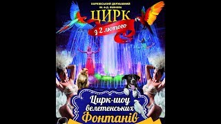 Цирк "Шоу гигантских фонтанов" город Харьков