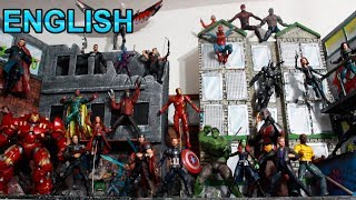 Marvel Legends Diorama Display Timelapse