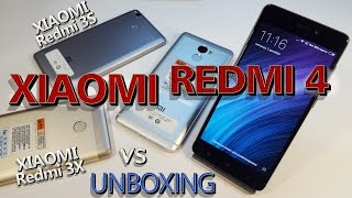 Xiaomi Redmi 4 c Aliexpress| Против Xiaomi Redmi 3S, 3X, Meizu U10. Распаковка-сравнение