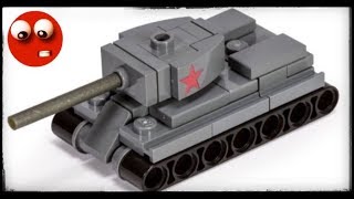 Как построить микро танк Т-34/85 из Лего и сэкономить кучу денег.