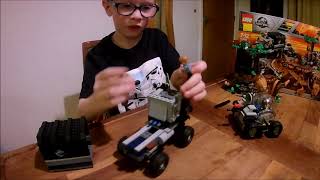 Marleys Toy Madness LEGO Carnotaurus Gyrosphere Escape Build ans Review