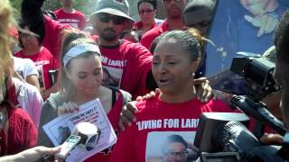 'Justice for Larry' Rally