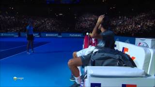 Del Potro Federer London 2013