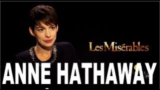 OSCAR NOMINEE: Anne Hathaway Les Misérables Interview | Tinsel Talk