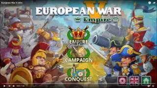 European War 5 ( Empire ) Trailer - Voiceover Commentary
