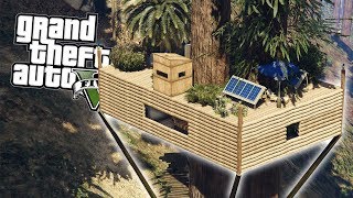 GTA 5 MOD ZOMBIES #14 - CASA ANTI-ZOMBIE DEFINITIVA!
