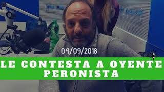 Baby Etchecopar - Le Contesta A Oyente Peronista
