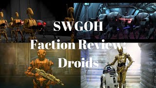 Star Wars Galaxy of Heroes Faction Review: Droids
