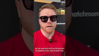 Canelo Opens Up GGG 'Fraud' Tag #shorts