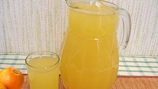 Фанта из апельсиновых корок