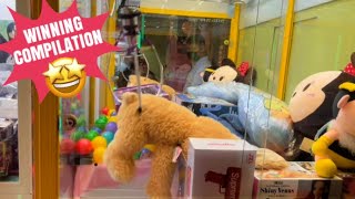 WINNING COMPILATION TAIWAN CLAW MACHINE