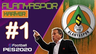 PES 2020 AYTEMİZ ALANYASPOR ANALİG KARİYERİ #1 (SIFIRDAN BAŞLIYORUZ) #PES2020 #ŞUBUO
