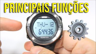 Review Relógio Skmei 1111 Parte II -  Principais Funções