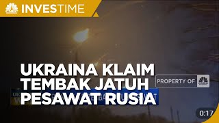 Ukraina Klaim Tembak Jatuh Pesawat Jet Rusia