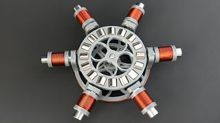 Making 6 Core Permanent Magnetic Motor