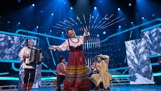 Один в один! Марина Кравец - Лидия Русланова (Валенки)