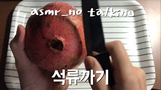 Short asmr_no talking 석류까기