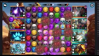 Gems of War сборка фиалет.