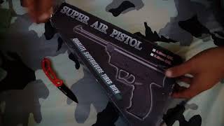 Unboxing - Pistola De Pressão Ar+S3 - Spring 4.5mm