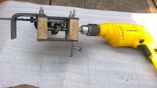 Wow AMAZING HOMEMADE TOOL FOR DRILL MACHINE