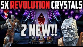 5x KORG FGMC's - Revolution Crystal Opening - Marvel Contest of Champions