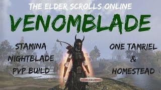 ESO PvP "Venomblade" Stamina Nightblade PvP Build