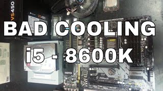 Slaganje računala / PC build - How NOT to cool your i5 8600K