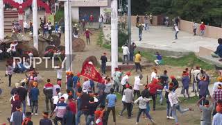 India: Rocks fly at bloody Bagwal Mela stone-pelting festival