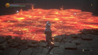 Dark Souls 3 - Items on Lava (Part 2) - Sacred Flame Location