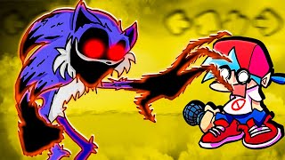 Хоррор Босс Удалённый СОНИК против Бойфренда во Friday Night Funkin' VS Deleted Hedgehog