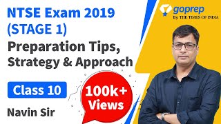 NTSE Exam Stage 1 2019 | Preparation Tips, Strategy & Approach | Class 10