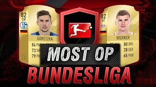 FIFA 18 - 'MOST OVERPOWERED BUNDESLIGA PLAYERS!' - FIFA 18 ULTIMATE TEAM