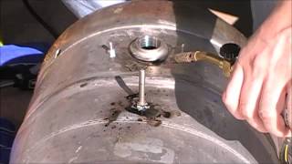 Установка электрического  нагревателя. Installing a Heating Element