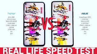 Honor 20 vs Asus ZenFone 6 - Real Life Speed Test! [Big Difference?]