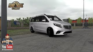 [ETS2 v1.35] Mercedes-Benz Vito V-Class 2018 + SpeedTest*
