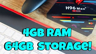 H96 Max+ 4GB RAM and 64 Internal Storage plus voice control  ALL FOR £40!