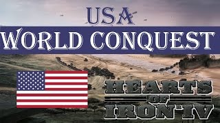Hearts of Iron IV USA world conquest 18