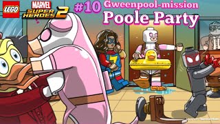 Lego Marvel Superheroes 2 Gweenpool - Mission 10 Poole Party + Gweenpool,Miles Morales