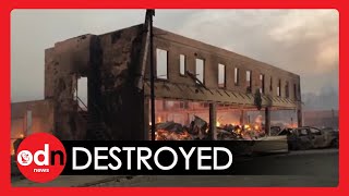 Return to Greenville After Dixie Wildfire