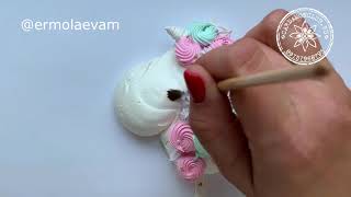 ?Как сделать Единорога из безе. Идея для Кенди бара!?