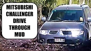 Mitsubishi Challenger LS MY11 - drive through muddy water #1.