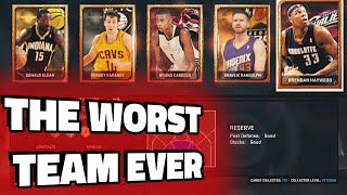 NBA 2K15 THE WORST TEAM!!!
