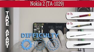 How to disassemble ? Nokia 2 (TA-1029) Take apart Tutorial