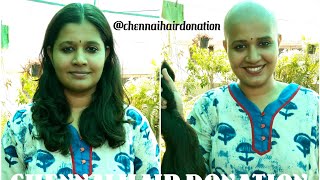Indian women headshave 2018 latest | century shave at home | chennai hair donation